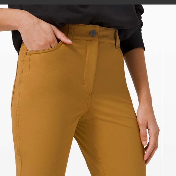 lululemon athletica “City Sleek 5 Pocket 7/8 Pants, Size 10 - Picture 2 of 13